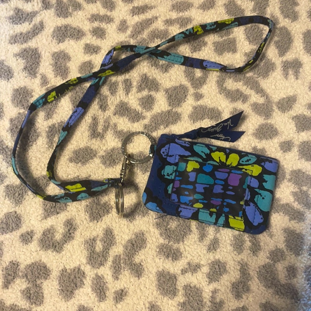 Vera Bradley Lanyard & ID Card Holder